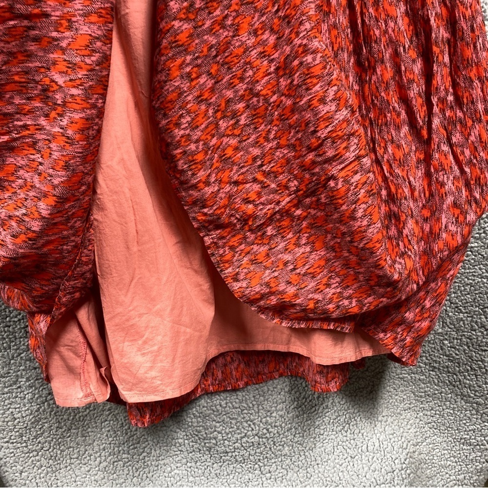 Joie Red Multi Floral Maxi Dress - Picture 4 of 9